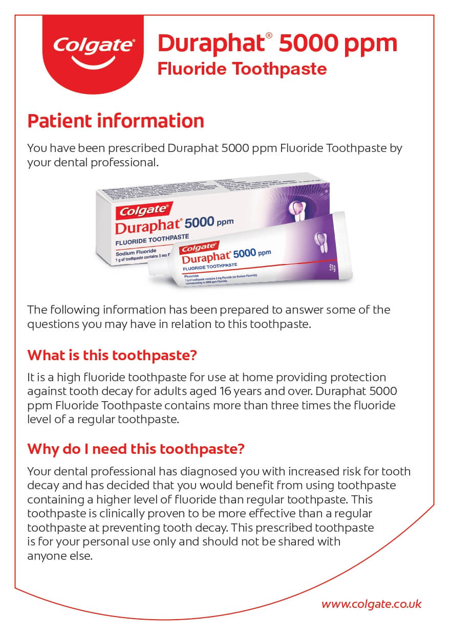 Duraphat® 5000 ppm Fluoride Toothpaste