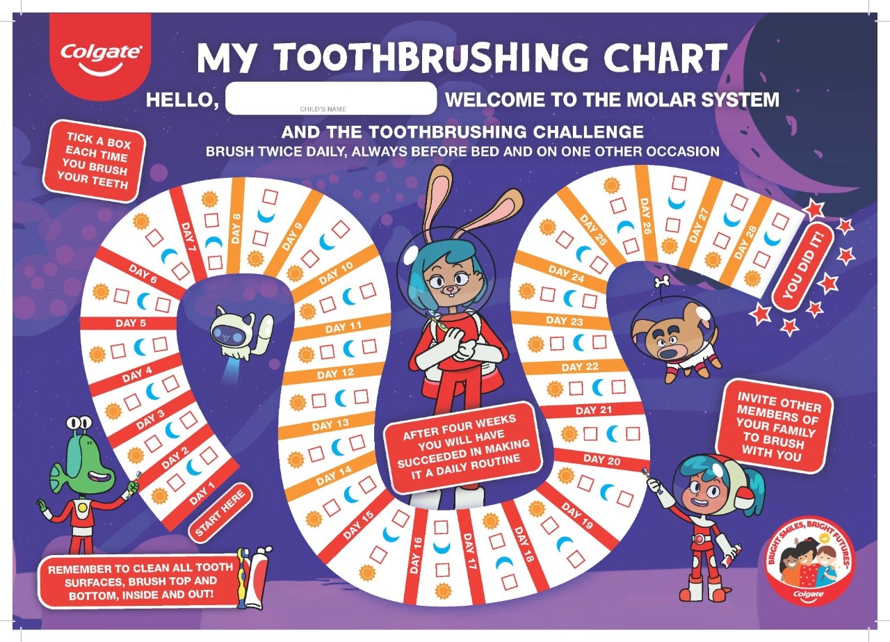 My tootbrushing chart